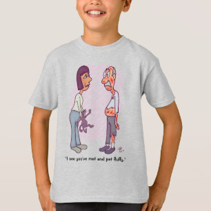 Huisdier Gevouwen Jongen T-shirt