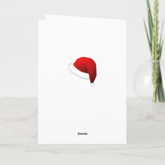 Huisdier Kat Hond Kerst Kaart (Achterkant)