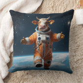 Huisdier Koe in de ruimte Kussen (Deken)