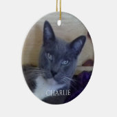 HUISDIER LIEFDE Keramische Cirkel Ornament (Rechts)