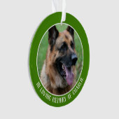 Huisdier memoriam, in liefdevolle herinnering aan ornament (voorkant)