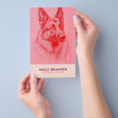 Huisdier Oppasser Walker Flyer (Hand)