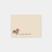 Huisdier Theme Dachshund Hondenras Post-it® Notes (Voorkant)