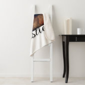 Huisdier vrienden besties voeg naam toe huisdier f sherpa deken (In situ)