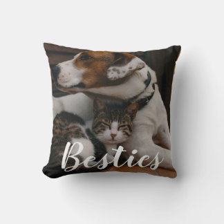 Huisdier Vrienden Hond Papa Kat Mama Cadeau BFF Be Kussen