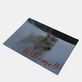 Huisdier Welkom Deur Mat 18 (Schuin)