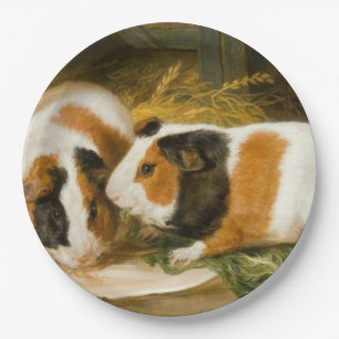 Huisdieren Cavia's Feeding (door James Ward) Papieren Bordje