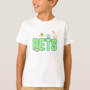 Huisdieren ontwerp t-shirt