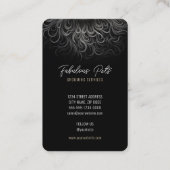 Huisdieren ophokken diensten huisdier-sitter visitekaartje (Achterkant)