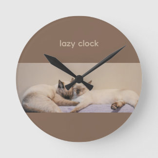 huisdieren Siamese katten Ronde Klok