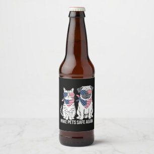 Huisdieren Veilig Maken Trump Harris Debat Honden Bier Etiket