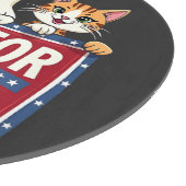 Huisdieren voor Trump Cats Maga Dogs verkiezing Snijplank (Hoek)