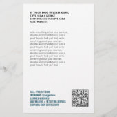 Huisdierenoppas Walker Flyer (Achterkant)