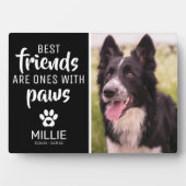 Huisdierherdenking | Aandenken hond Fotoplaat (voorkant)