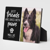 Huisdierherdenking | Aandenken hond Fotoplaat (Zijkant)