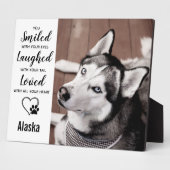 Huisdierherdenking - Herinnering aan huisdier - Aa Fotoplaat (Zijkant)