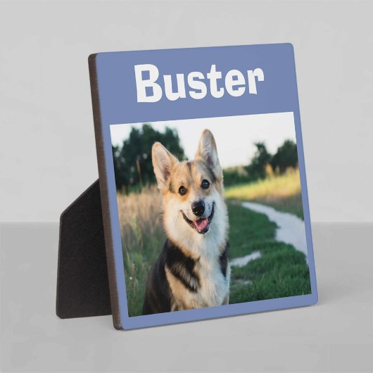 Huisdierhond Herinneringsherinnering Fotoplaat