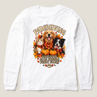 Huisdierliefhebber Thanksgiving Aangepaste Familie Tri-Blend Shirt