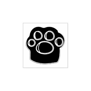 Huisdierpoot Rubberstempel