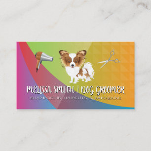 Huisdierverzorger Mooie Hond Haarstyling Geree Visitekaartje