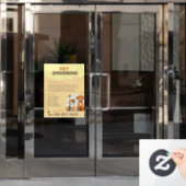 Huisdierverzorging Aangepaste Ruitstickers Raamsticker (Kantoordeur)