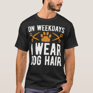 Huisdiervriendelijke op weekdagen in huisdiersalon t-shirt