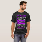 Huiselijk geweld Survivor Tshirt Abuse Support (Voorkant volledig)