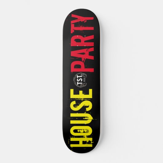 HUISFEEST / TST Skateboard (Voorkant)