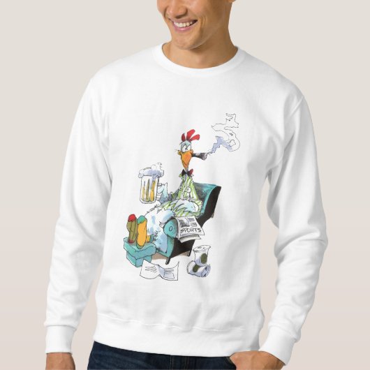 Huishoudelijk Fowl Basic Sweatshirt (Voorkant)