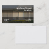 Huishoudelijk Storm Shutter Visitekaartje (Voorkant / Achterkant)