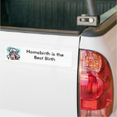 Huishoudelijke Bumpersticker (Op Truck)