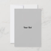 Huishoudelijke kat bedankkaart (Achterkant)