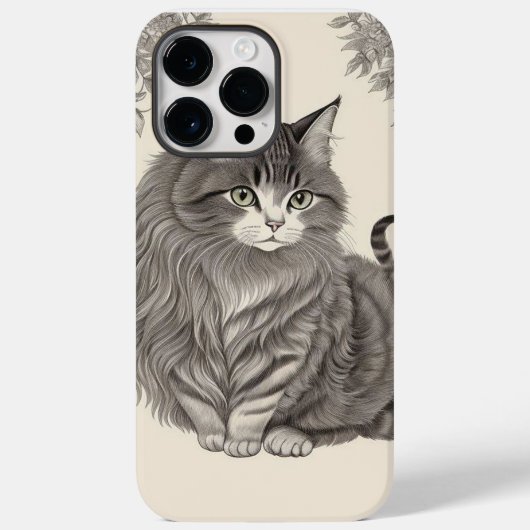 Huishoudelijke kat Case-Mate iPhone case (Achterkant)