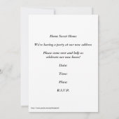 Huishoudelijke opwarming kaart (Achterkant)