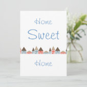 Huishoudelijke opwarming kaart (Staand voorkant)