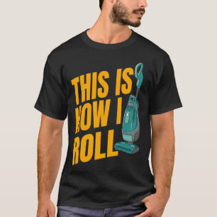 Huishoudelijke Vaccumreiniger Huishoudelijke reini T-shirt