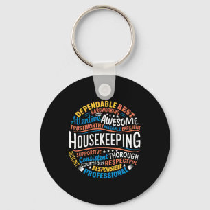 Huishoudelijke Waardering Geschenken Environmental Sleutelhanger