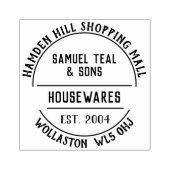 Huishoudelijke was Rubberstempel Rubberstempel (Afrduk)