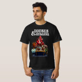 Huishoudens en mensensmokkels t-shirt (Voorkant volledig)