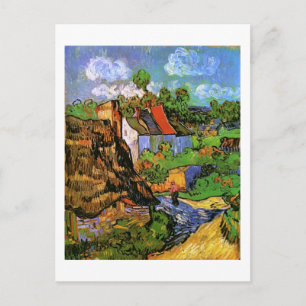 Huishoudens in Auvers Van Gogh Fine Art Briefkaart