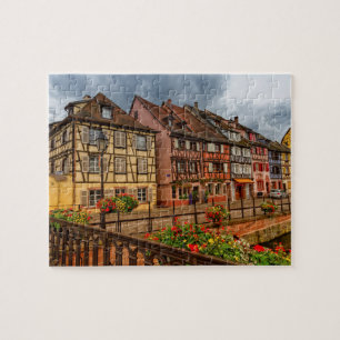 Huishoudens in Colmar, Elzas, Frankrijk Legpuzzel