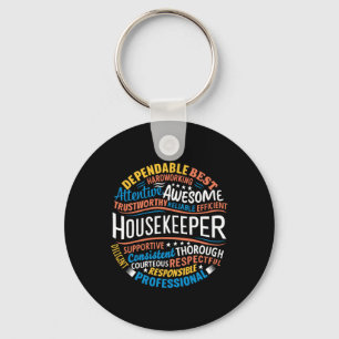 Huishoudster Gifts Funny Huishouden Week Apprecia Sleutelhanger