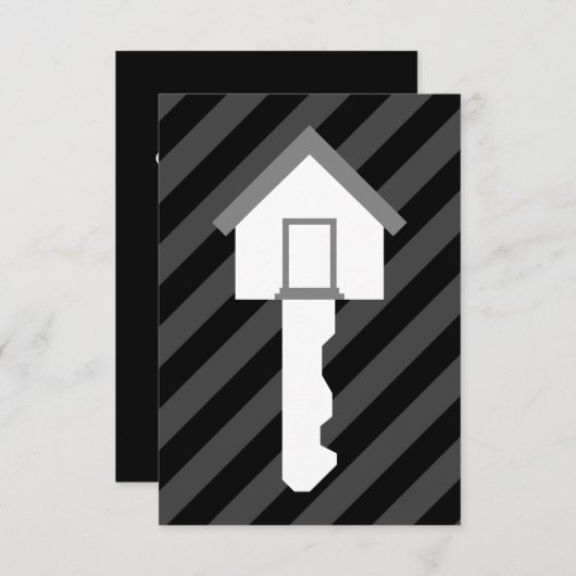 huishoudster kaart (Voorkant / Achterkant)