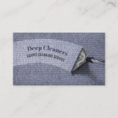 Huishoudster Vloertapijt schoonmaken Visitekaartje (Voorkant)