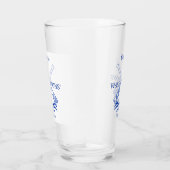 Huisje Blokhut Meer Huis Drinkglas Pint Bier Glas (Rechts)