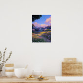 Huisje in Garden Haven Poster (Keuken)