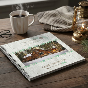 Huisjes Vakantie Woning Verhuur Huis Logboek voor  Notitieboek