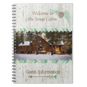 Huisjes Vakantiehuis Verhuur Eigendom Gastboek Notitieboek (Voorkant)