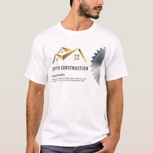 Huislogo Hout en Zaag T-shirt