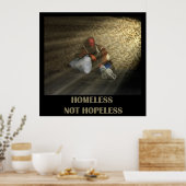 Huislozen, geen hopeloos poster (Keuken)